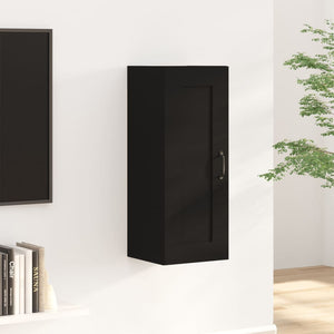 Hängeschrank Schwarz 35x34x90 cm
