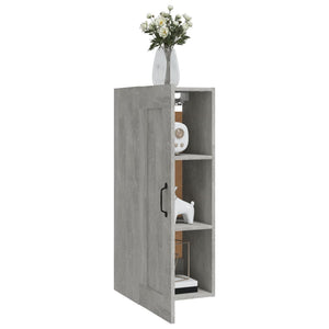 Hängeschrank Betongrau 35x34x90 cm