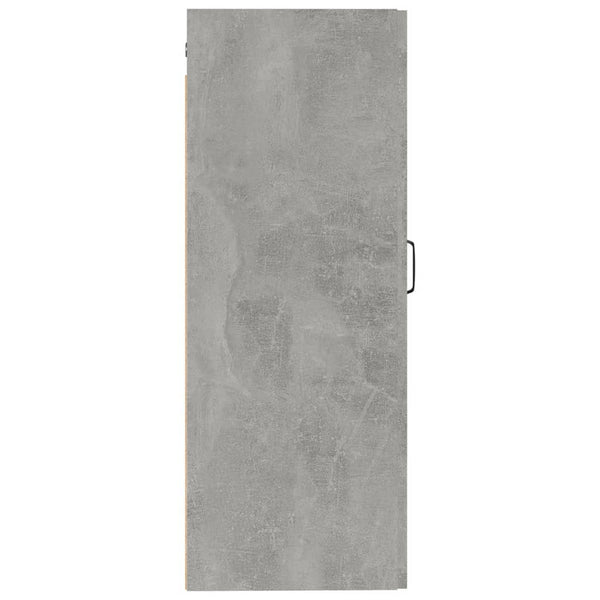 Hängeschrank Betongrau 35x34x90 cm