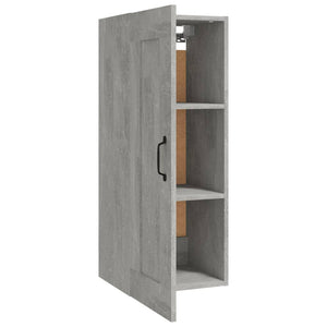 Hängeschrank Betongrau 35x34x90 cm