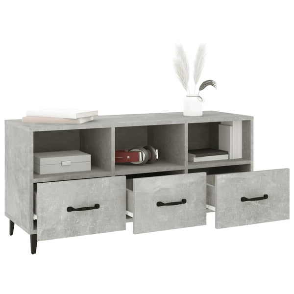 TV-Schrank Betongrau 102 cm