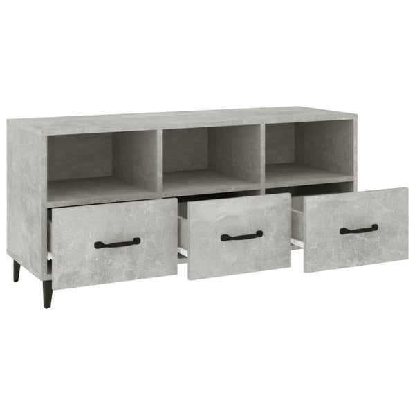 TV-Schrank Betongrau 102 cm