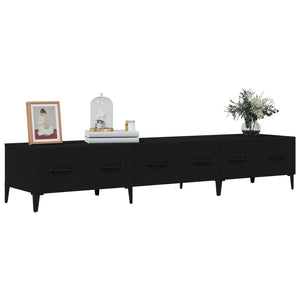 Schwarzer TV-Schrank 150 cm