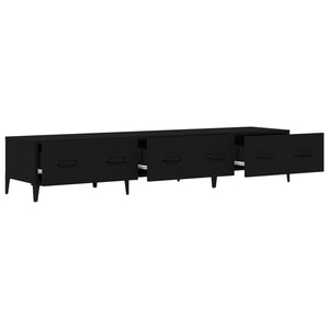 Schwarzer TV-Schrank 150 cm