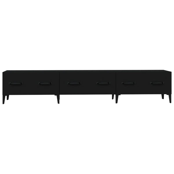 Schwarzer TV-Schrank 150 cm