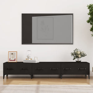 Schwarzer TV-Schrank 150 cm
