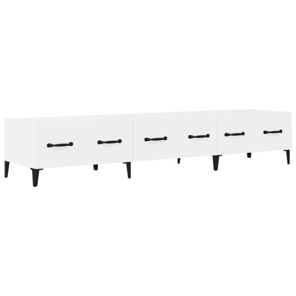 TV-Schrank Hochglanz Weiß 150 cm