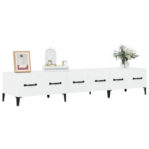 TV-Schrank Hochglanz Weiß 150 cm