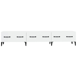 TV-Schrank Hochglanz Weiß 150 cm