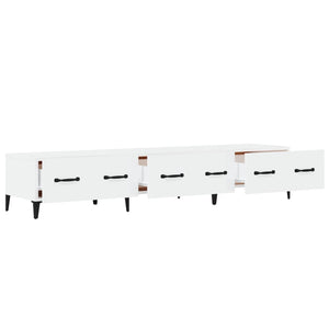TV-Schrank Hochglanz Weiß 150 cm