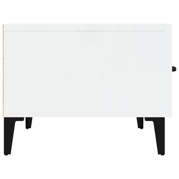 TV-Schrank Hochglanz Weiß 150 cm