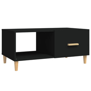 Schwarzer Couchtisch 89,5x50x40 cm