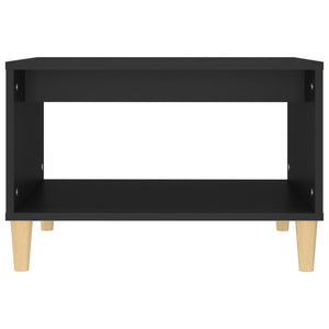Schwarzer Couchtisch 60x50x40 cm