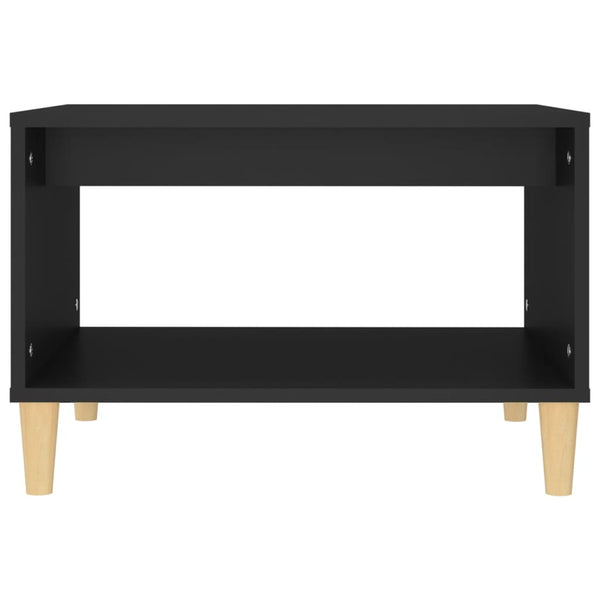 Schwarzer Couchtisch 60x50x40 cm
