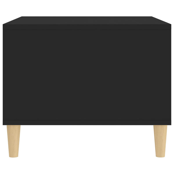 Schwarzer Couchtisch 60x50x40 cm