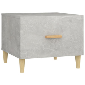 Betongrauer Couchtisch 50x50 cm