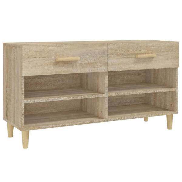 Schuhschrank Sonoma Eiche 102x35x55 cm