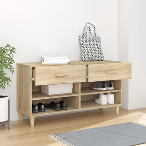 Schuhschrank Sonoma Eiche 102x35x55 cm