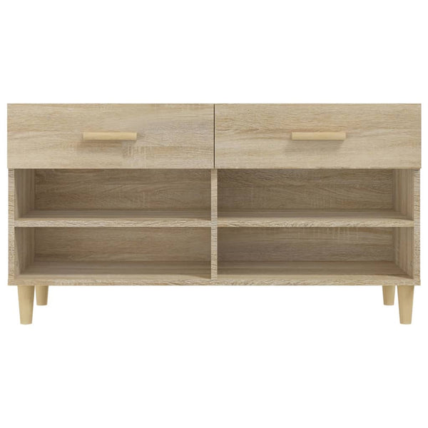 Schuhschrank Sonoma Eiche 102x35x55 cm