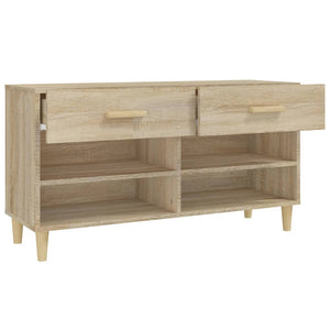 Schuhschrank Sonoma Eiche 102x35x55 cm