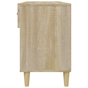 Schuhschrank Sonoma Eiche 102x35x55 cm
