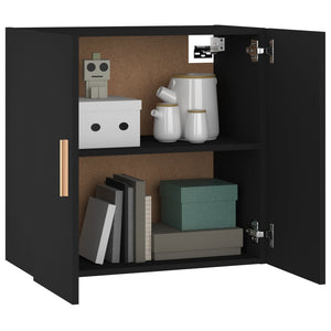 Wandschrank Schwarz 60x60 cm