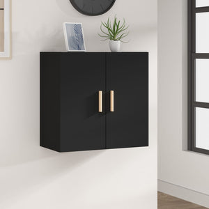 Wandschrank Schwarz 60x60 cm