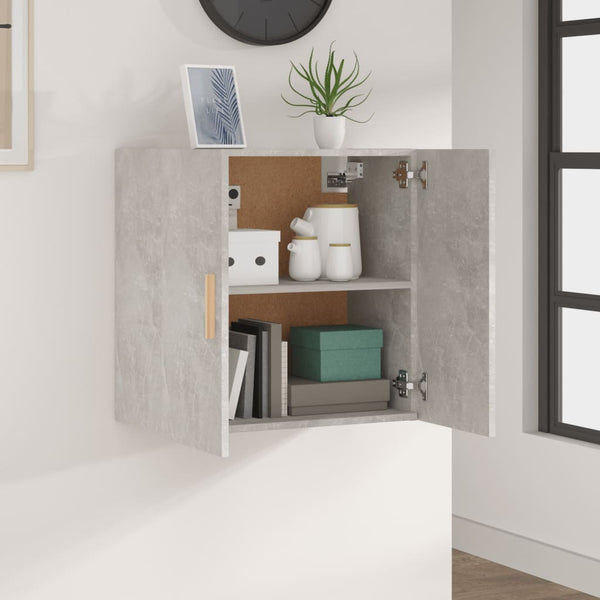 Wandschrank Betongrau 60x60 cm