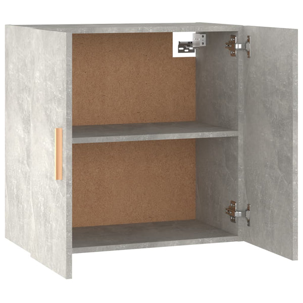 Wandschrank Betongrau 60x60 cm