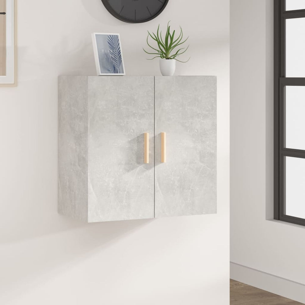 Wandschrank Betongrau 60x60 cm