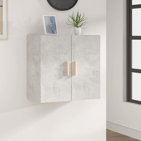 Wandschrank Betongrau 60x60 cm
