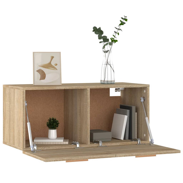Wandschrank Sonoma Eiche 80 cm