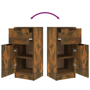 Sideboard Räuchereiche 30x30x70 cm