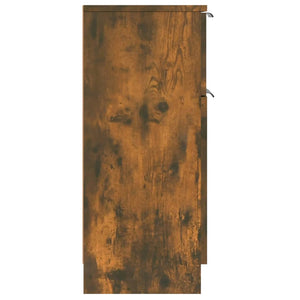 Sideboards 2er Set Räuchereiche 30x30x70 cm