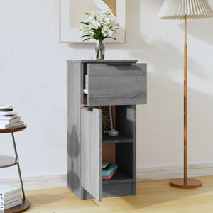 Graues Sideboard Sonoma 30x30x70 cm