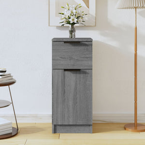 Graues Sideboard Sonoma 30x30x70 cm