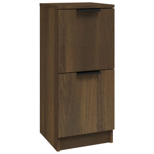 Sideboard Braun Eichen-Optik 30x30x70 cm