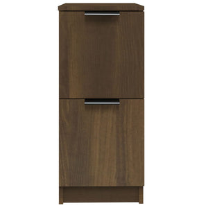 Sideboard Braun Eichen-Optik 30x30x70 cm