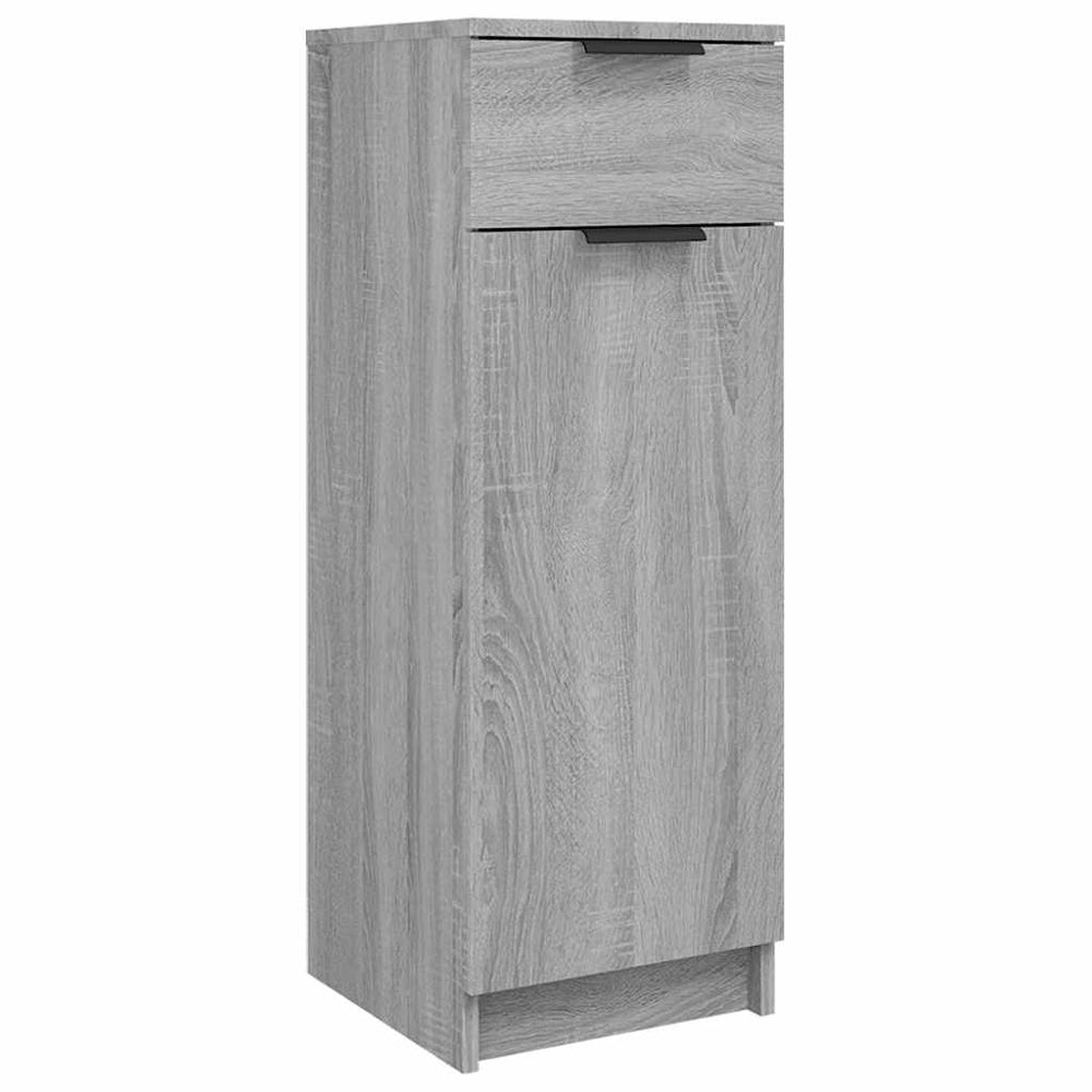 Badschrank Grau Sonoma 32x34x90 cm
