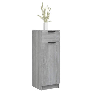 Badschrank Grau Sonoma 32x34x90 cm