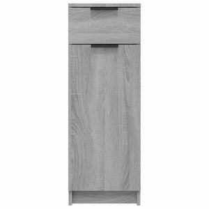Badschrank Grau Sonoma 32x34x90 cm