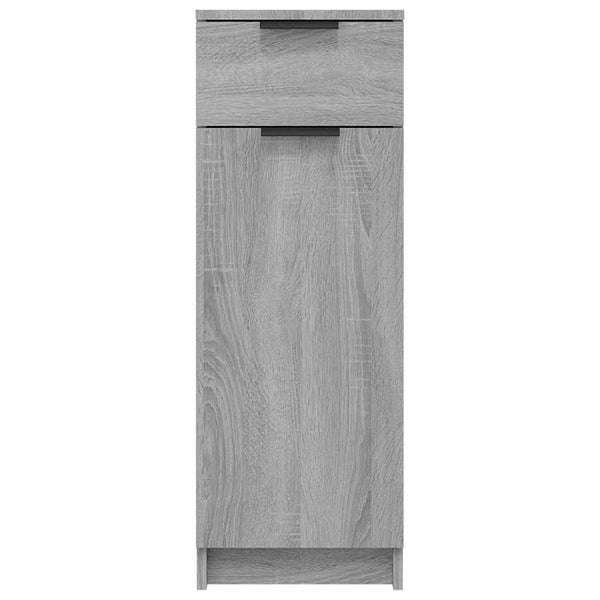 Badschrank Grau Sonoma 32x34x90 cm