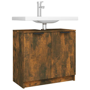 Badschrank Räuchereiche 64,5 cm