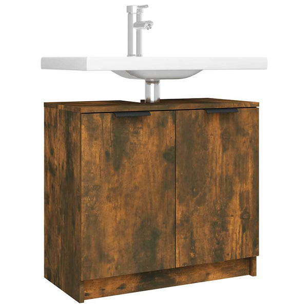 Badschrank Räuchereiche 64,5 cm