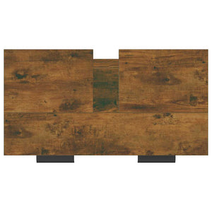 Badschrank Räuchereiche 64,5 cm