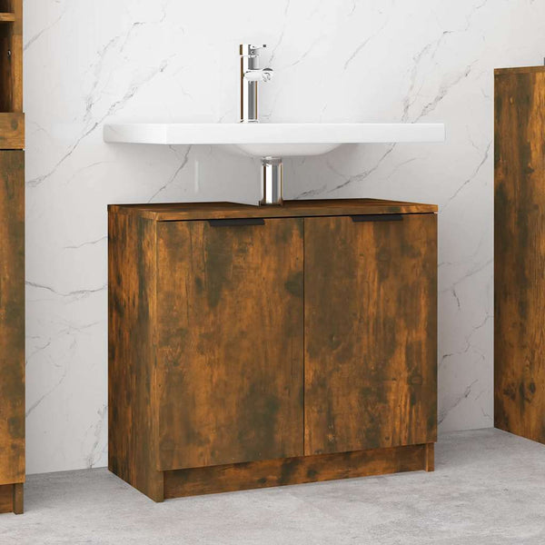 Badschrank Räuchereiche 64,5 cm