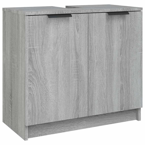 Badschrank Grau Sonoma 64,5 cm