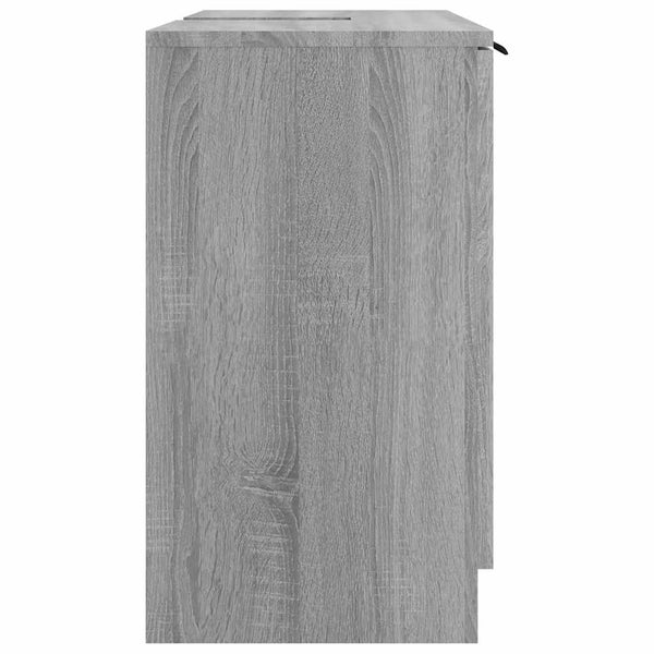 Badschrank Grau Sonoma 64,5 cm