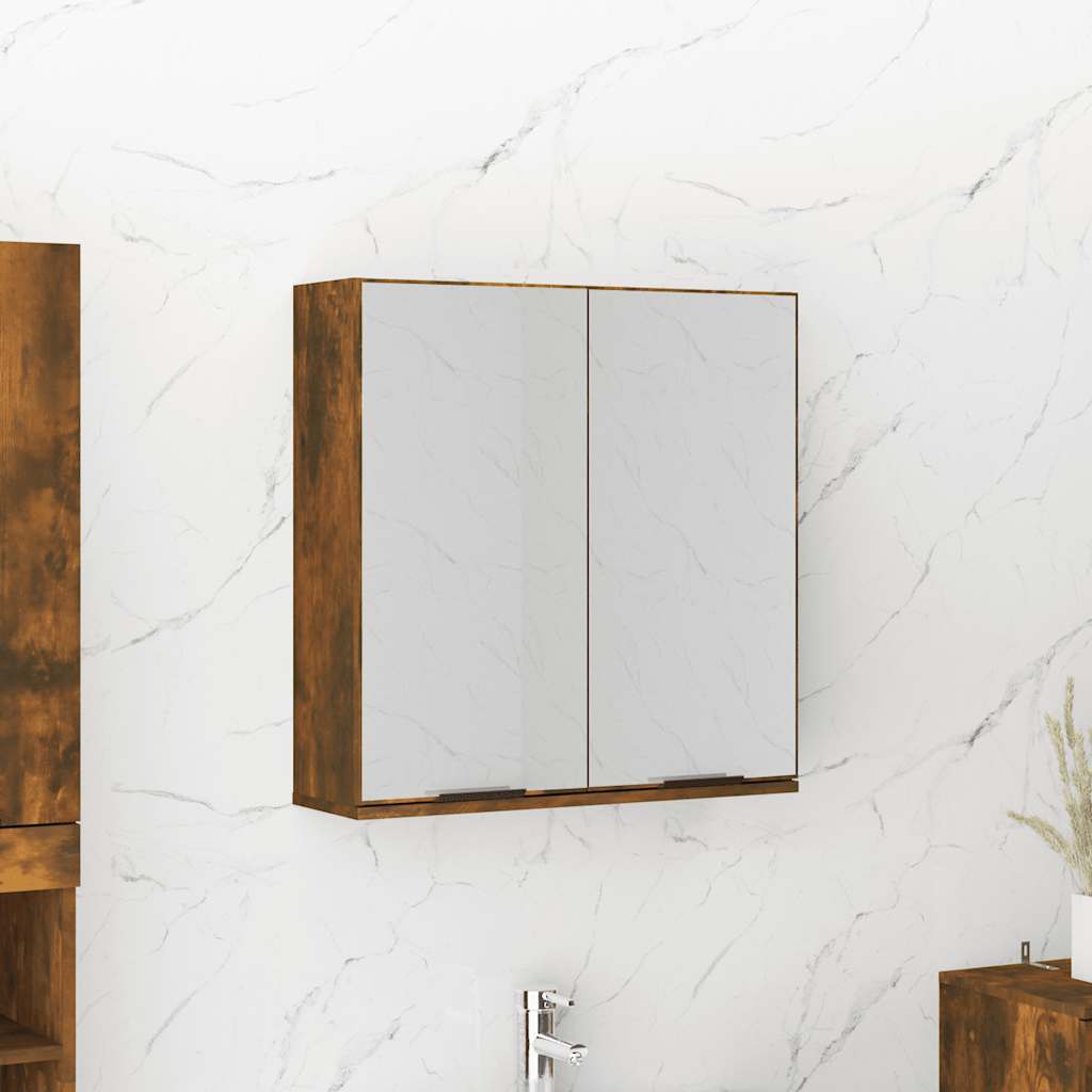 Bad Spiegelschrank Räuchereiche 64cm