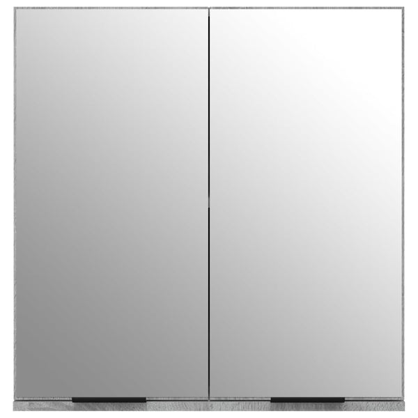 Bad-Spiegelschrank Grau Sonoma 64 cm
